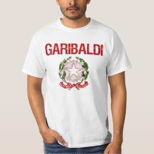 T-shirt Nom de famille d'Italien de Garibaldi