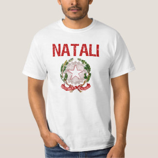 T-shirt Nom de famille d'Italien de Natali
