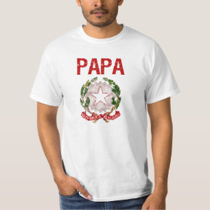 T-shirt Nom de famille d'Italien de papa