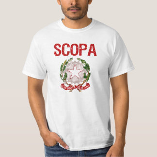 T-shirt Nom de famille d'Italien de Scopa