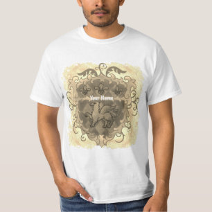 T-shirt nom de famille Griffon Shield