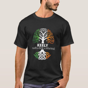 T-shirt Nom de famille irlandais Keely Racines celtiques i