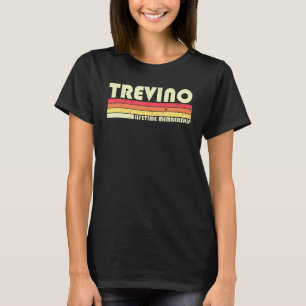 T-shirt Nom de famille Trevino Retro Vintage 80s 90s Anniv