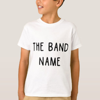 T-shirt Nom de la bande