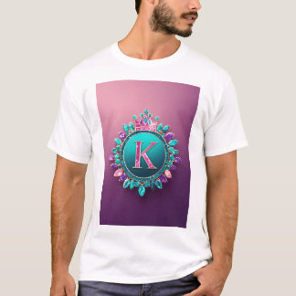 T-shirt Nom de l'alphabet K