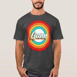 T-shirt Nom de l'arme Chemise Vintage Cercle de l'arme