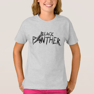 T-shirt Nom de l'art du personnage de Black Panther