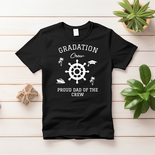 T-shirt Nom de l'équipage de croisière de famille (Créateur téléchargé)