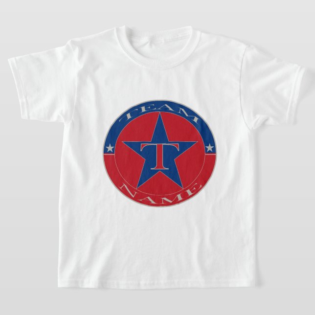 T-shirt Nom de l'équipe Personnalisée Personnalisée Person (Poser)