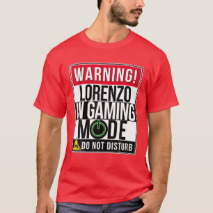 T-shirt Nom de Lorenzo