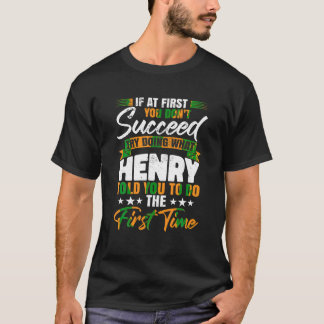 T-shirt Nom de Noël Henry T Shirt