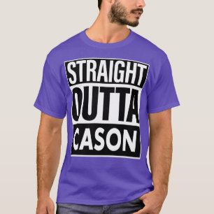 T-shirt Nom du casino Stright Outta Cason