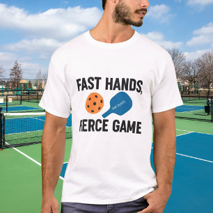 T-shirt Nom du devis du joueur de picket