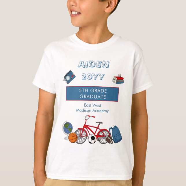 T-shirt Nom du diplôme de l'enseignement élémentaire| Anné (Devant)