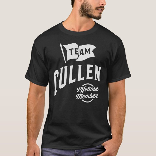 T-shirt Nom du membre à vie de l'équipe Cullen (Devant)
