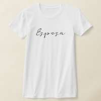 Nom espagnol Esposa (Femme) Simple, élégant