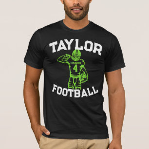 T-shirt Nom et numéro du joueur de football