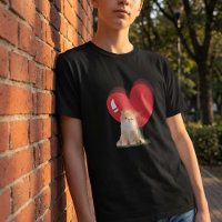 Nom et photo de coeur simple moderne pour animal d