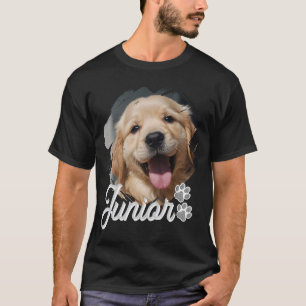 T-shirt Nom et photo de typographie moderne simple et cool