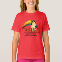 Nom et texte personnalisés BELIZE Toucan