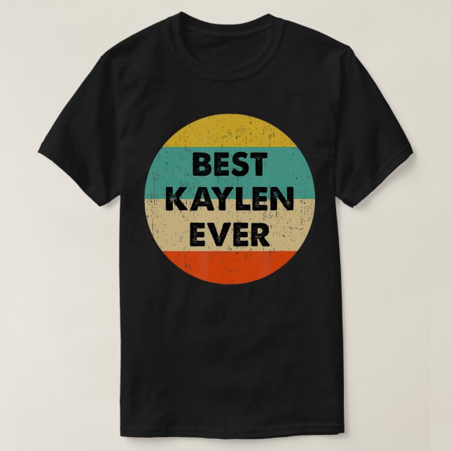 T-shirt Nom Kaylen (Design devant)