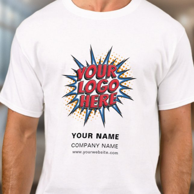 T-shirt Nom, logo, Modèle de téléchargement professionnel  (Créateur téléchargé)