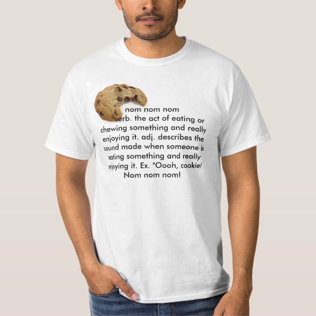 T-shirt Nom Nom Nom ! (Devant)