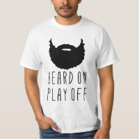 Nom Numéro Retour Imprimer, Hockey Playoff Beard T