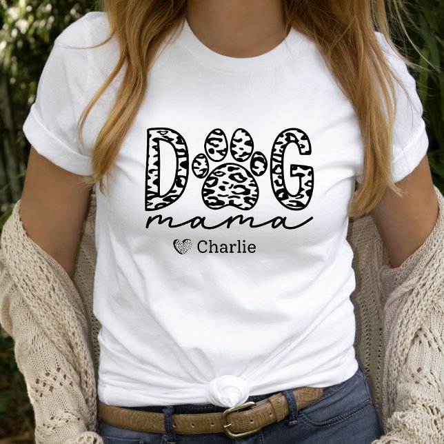 T-shirt Nom personnalisé de l'animal de compagnie (Créateur téléchargé)