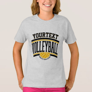T-shirt NOM PERSONNALISÉ Équipe de l'école du joueur de vo