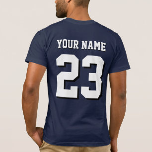 T-shirt Nom personnalisé et numéro Jersey Sports
