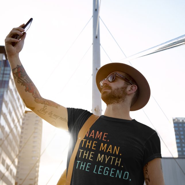 T-shirt Nom Personnalisé L'Homme Le Mythe La Légende T-Sh (Créateur téléchargé)