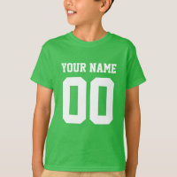 Nom personnalisé Numéro Enfants Football Jersey Sh