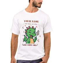 Nom personnalisé Pixel Dragon Tee — Rétro 8 bits C