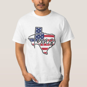 T-shirt Nom personnalisé Texas