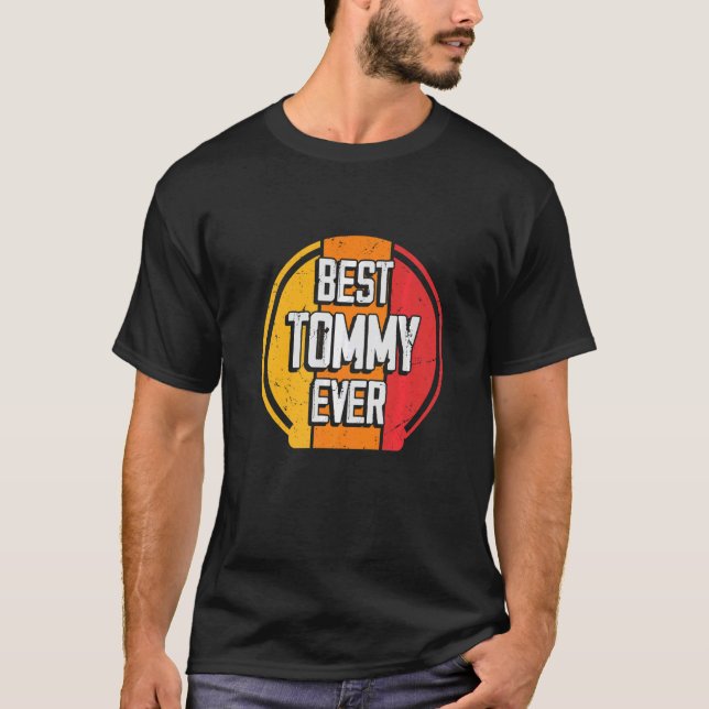 T-shirt Nom Tommy Ever Tommy (Devant)