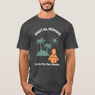 T-shirt NOMADE NUMÉRIQUE – Je suis mon propre planning