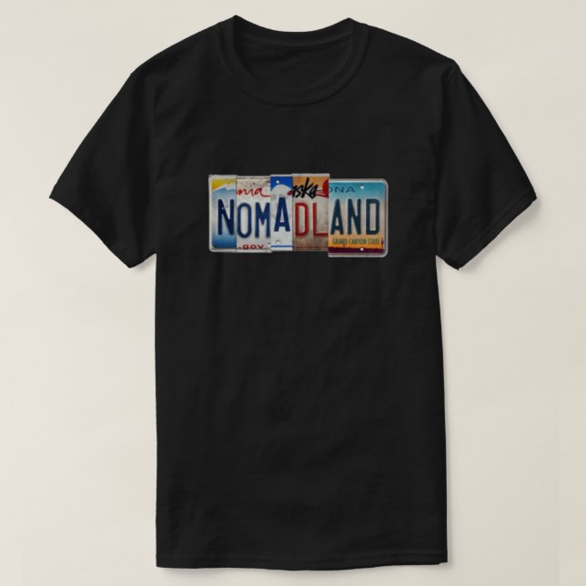 T-shirt Nomadland indispensable (Design devant)