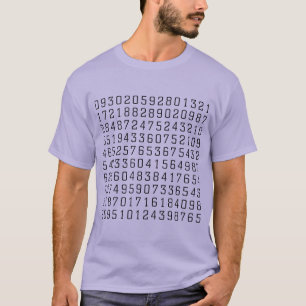 T-shirt Nombre aléatoire