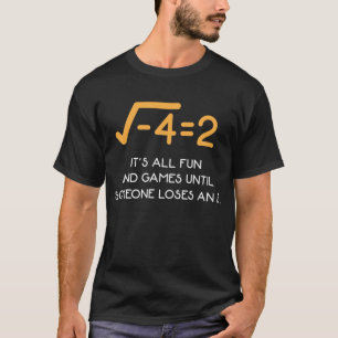 T-shirt Nombre imaginaire Mathématicien Funny Math Nerd