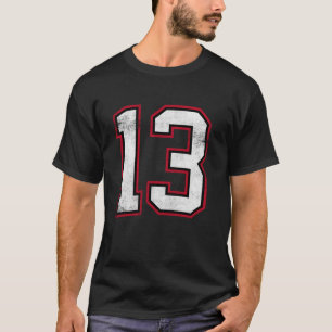 T-shirt Nombre Treize 13