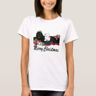 T-shirt Nommez votre chemise Joyeux Noël Newfoundlands