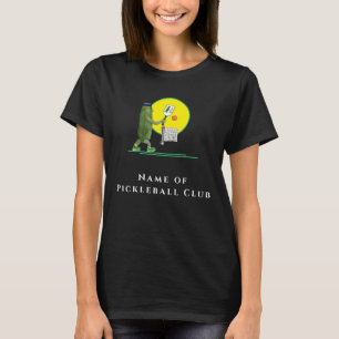 T-shirt Nommez Votre Club De Pickleball, Drôle Joueur De P