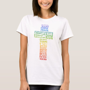 T-shirt Noms de croix de Jésus