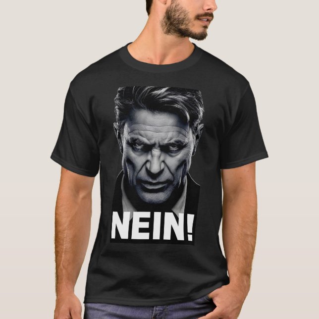 T-shirt Non ! - Conception 1 (Devant)