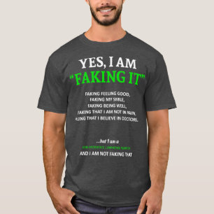 T-shirt Non Hodgkins Lymphoma Sensibilisation Je Le Faking
