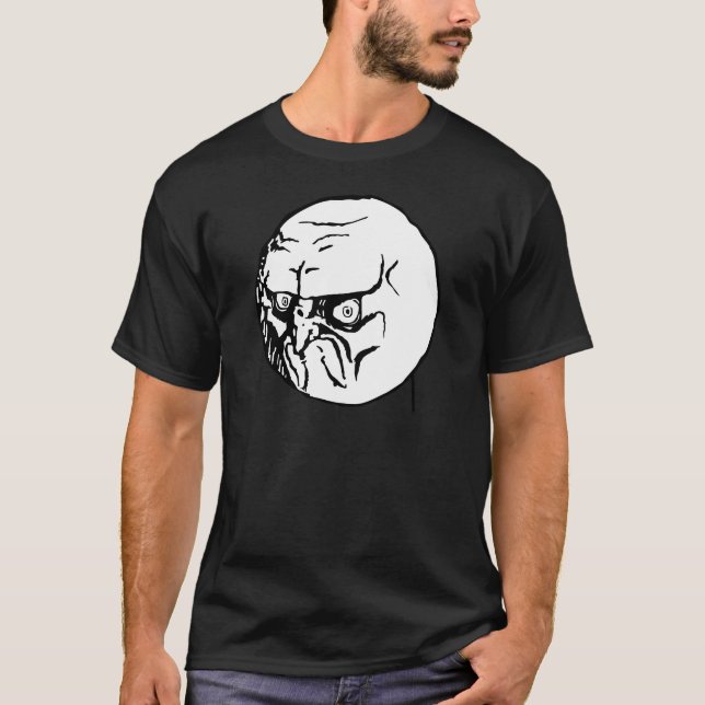T-shirt Non Internet grincheux Meme (Devant)