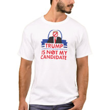 Non ma conception de chemise d'atout de candidat