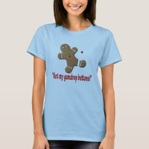 T-shirt Non mes boutons de boule de gomme !