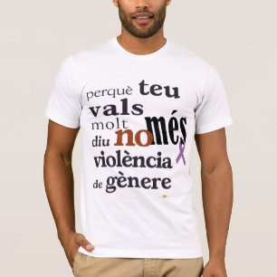 T-shirt Non Mois Violència de Gènere